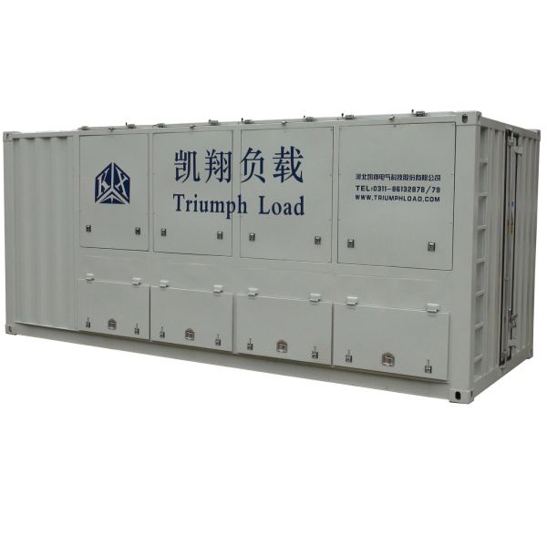 480 V 60 HZ High Power Resistor Load Bank Constant Power With 3 Phase 4 Wire