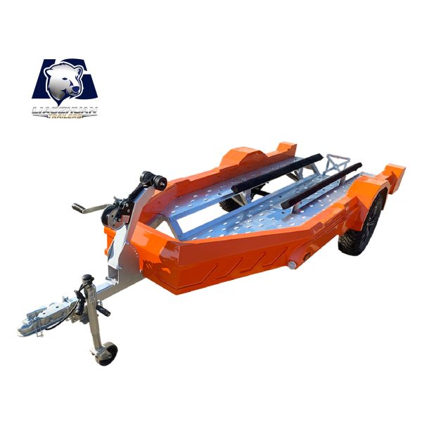 Remorque de sports nautiques haute protection pour bateau léger et facile à utiliser