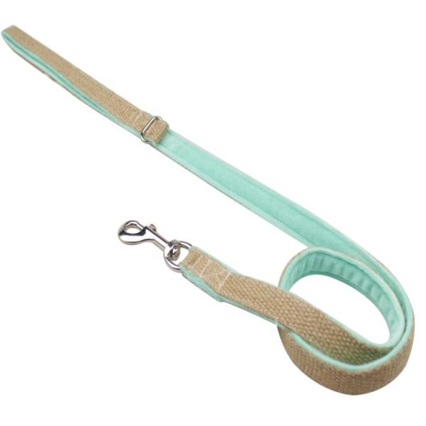 Nature Hemp Pet Dog Leash , Hemp Dog Collar Leash All Seasons