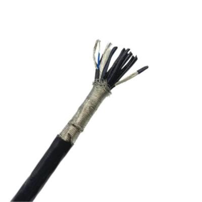 Cabo de instrumento de par múltiplo 10p X 24awg 10 pares FEP cabo de sensor