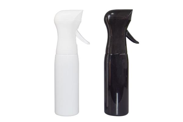 300ml Customized 24mm Caliber PP Pump PET Bottle Magnetic Hair Spray Pump Bottle UK16-6