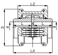 Соединение гибкого вала сетевой связи стальное для промышленного оборудования