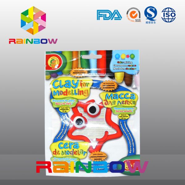 Изготовленный на заказ логос Coloful 3 мешка бортовых ясности уплотнения пластичных упаковывая для конфеты/легкой закускы