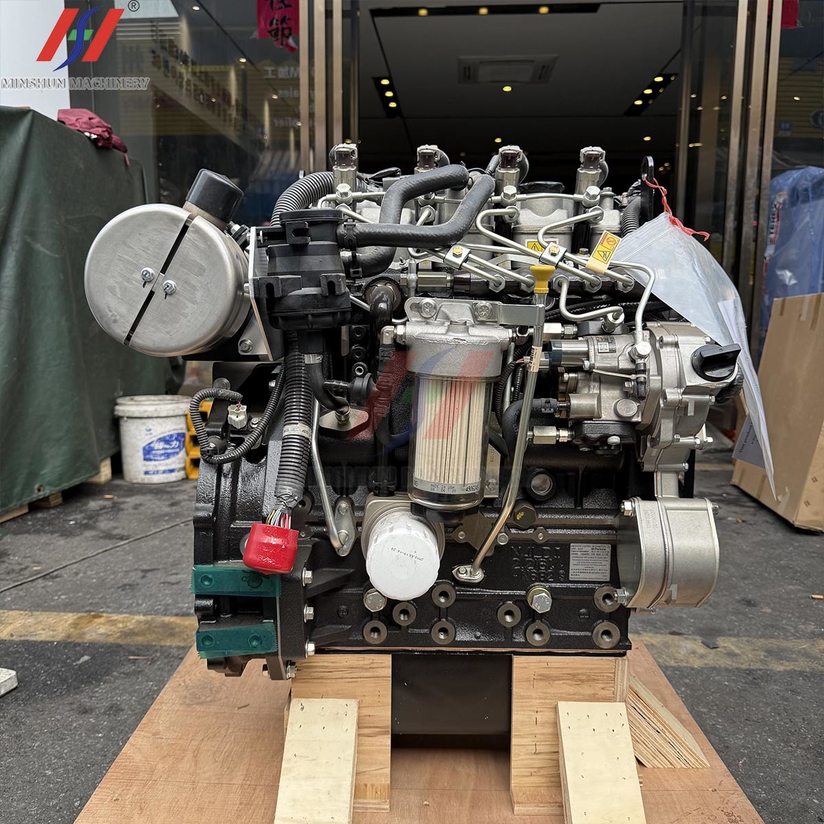 404F-E22T 4-cylinder diesel engine assembly 2800rpm 36.4kw construction machinery industrial engine  for Perkins