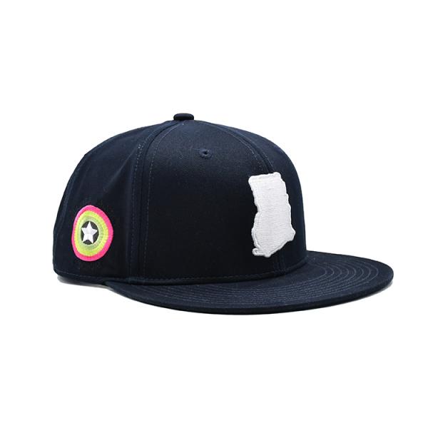 Casquillo coreano plano 100% de Hip Hop del sombrero de béisbol del borde de Fashional del algodón del ODM
