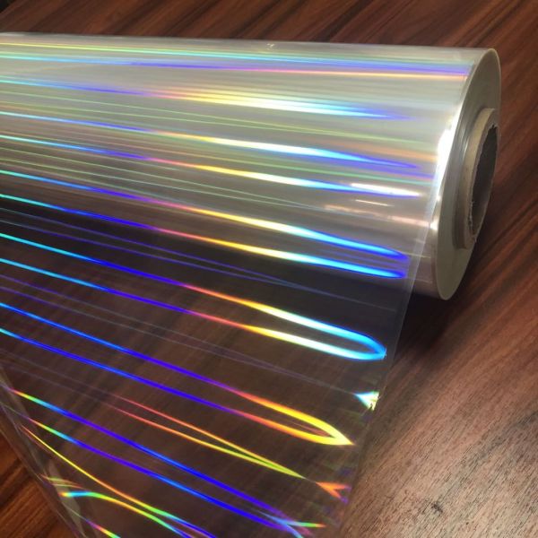 Factory Direct - Sold Soft Transparent Holographic Film for Cosmetic Packaging with Moisture - Proof Feature