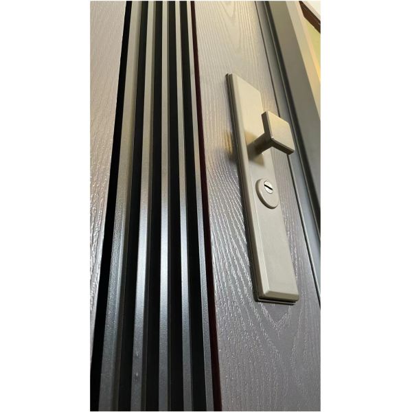 Steel Security Door for Apartments  Modern Residential Entry Door  AntiTheft  Durable