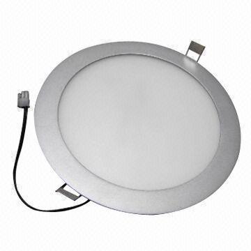 Aluminum Alloy Round LED Panel Lights , SMD2835 12W Led Panel Light