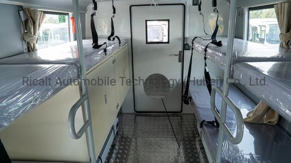 Manual Transmission Type Wild Camper Used Vehicle Coach Bus for Oil Field Exploration