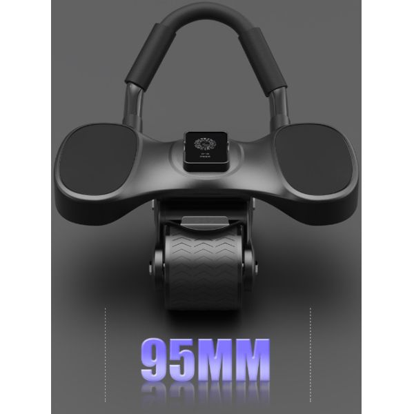 Healthy Abdominal Wheel Abdominal Muscle Trainer Two Wheel Elbow Support Roller Fitness Device Automatic Rebound
