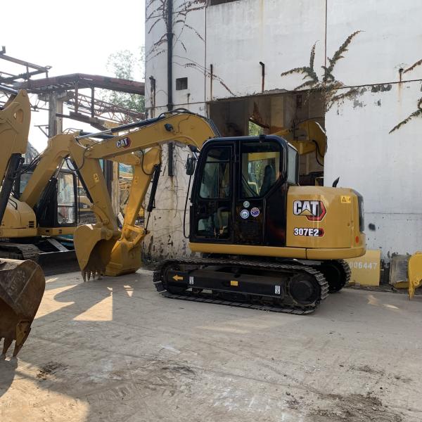 Mini escavadeira usada original do Japão CAT307E2 em boas condições do Japão em 2020