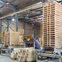 Machine se réunissante automatique de palette en bois de l'Américain 42*42 »