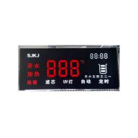 Exhibición monocromática del Lcd del segmento de encargo del tamaño, exhibición del TN LCD para el filtro de agua