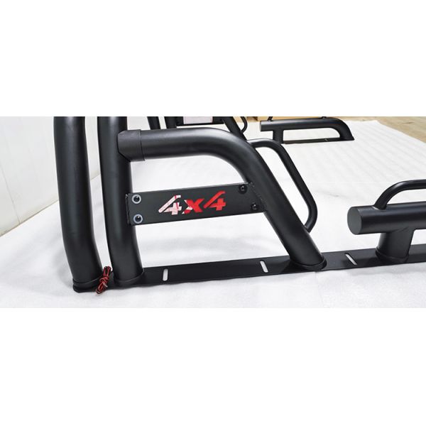 Black Steel 4X4 Anti Sport Pickup Truck Roll Bar For Hilux Revo