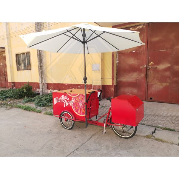 Long Service Life Tricycle Bike Food Cart for Multifunctional Mobile Food Truck