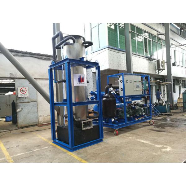 Easy Operate 10 Ton Ice Tube Machine With Stainless Steel 304 Evaporator