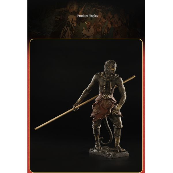 Custom Black Myth Wukong Statue Legends Characters Game Monkey Apes Statues 3d Desktop Art