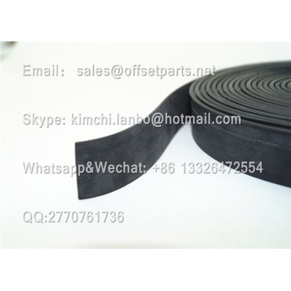 LANBOFFSETPRESS KBA Sealing Rubber Strip Universal 10m*17.5mm*0.1mm China Made Offset Printing Machine Parts