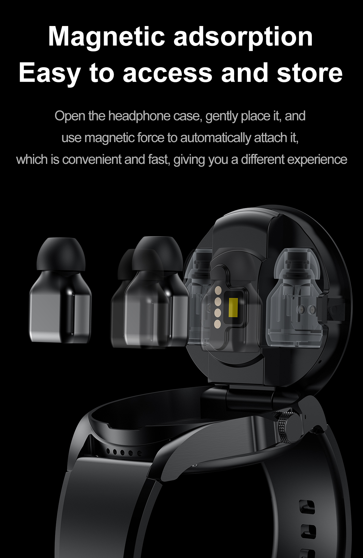 Dual Bluetooth Smart Watch with Call Function & Health Monitor