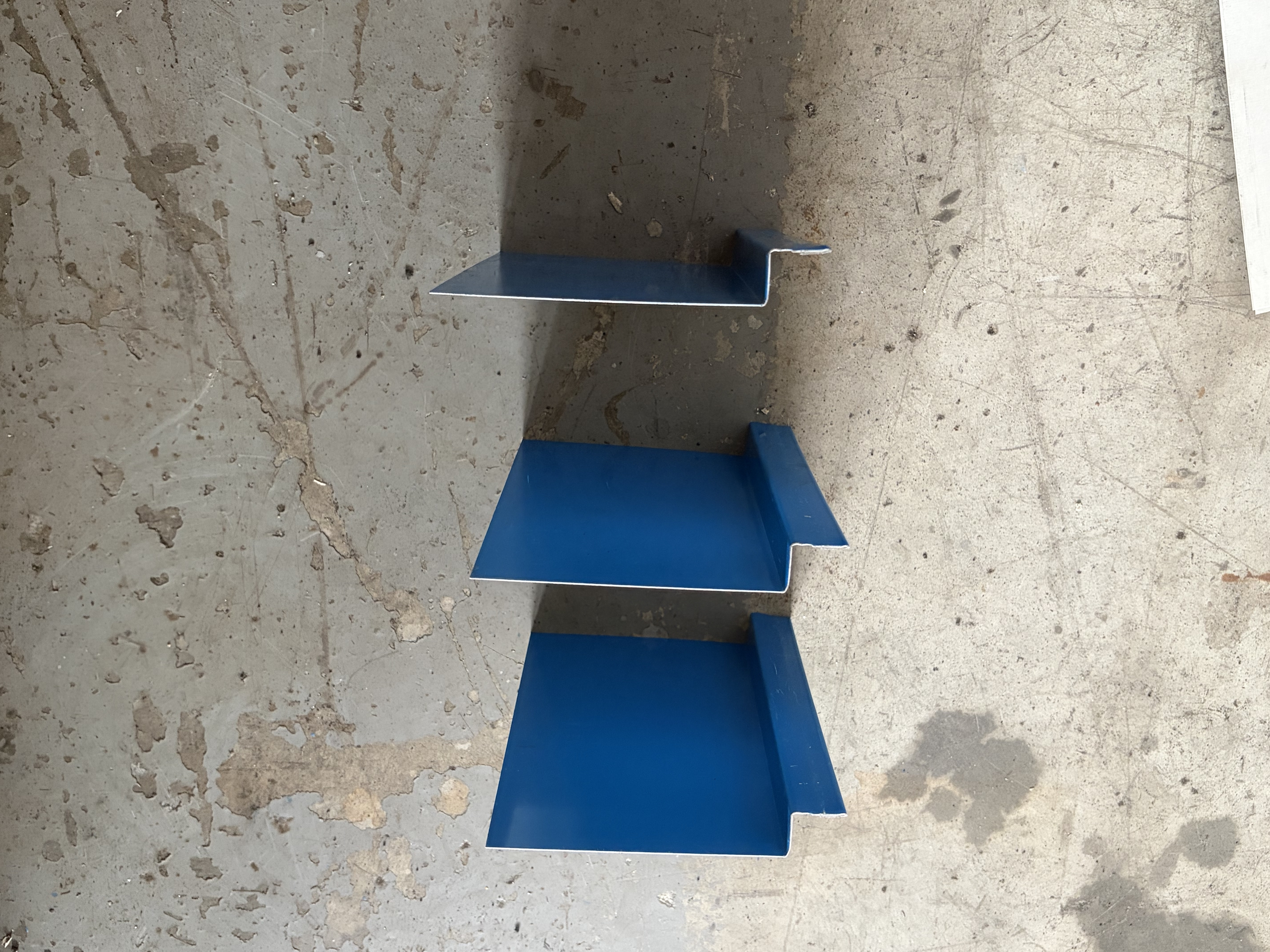 2 In 1 Apron Flashing Folded Panel Cladding Z -Track Trim Roll Forming Machine For House Roof  Decoration