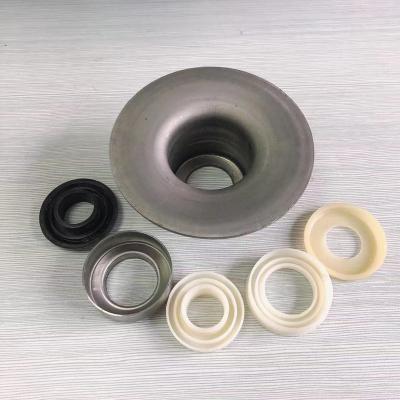 114mm 2.5mm Flanged Roller Bearing Housing TK6204-114 Steel Roller Accessory