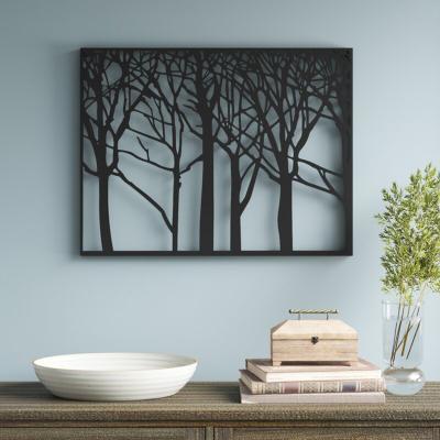 a árvore da polegada 29x38 do laser do metal da arte finala da vida cortou para o jardim