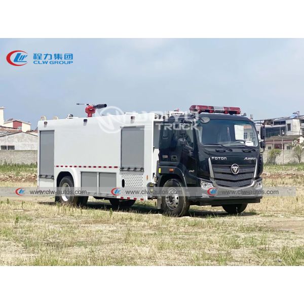 Тележка 8tons Pumper огня спасения огня вращения Foton Auman 360 градусов
