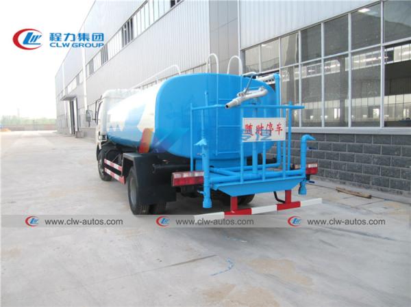 Anti camion de réservoir d'eau de la rouille 4X2 Dongfeng 7CBM 8CBM