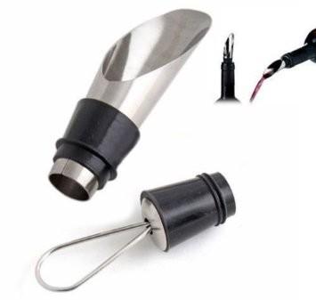 Easy to Use Stainless Steel Pourrer/Wine Pourer for for Ceramic/Olive Oil bottle