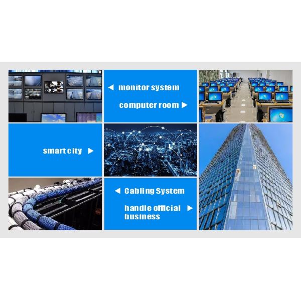 White PVC Jacket Network Shielded Cable 250MHz 1000FT Cat6 FTP 23AWG