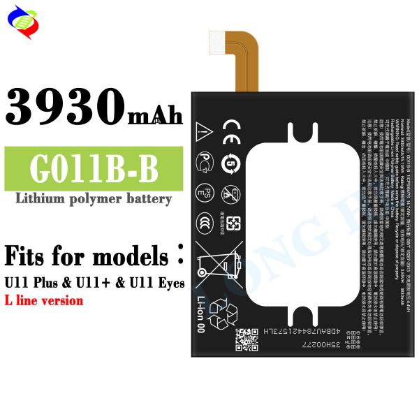 Protección de doble IC 3930mAh 14.74Wh G011B-B Batería para ojos Ull Plus Ull Batería
