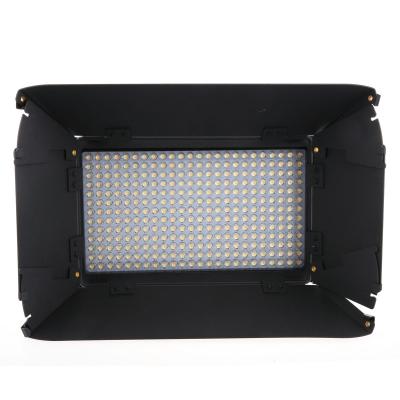 Professional Video Camera Lighting With Barndoors and LCD Touch Screen