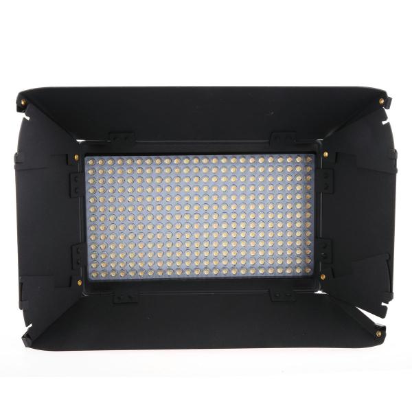 Professional Video Camera Lighting With Barndoors and LCD Touch Screen
