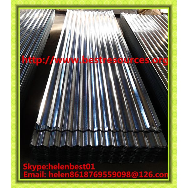 0.28mm*900mm*3000mm roof plate GI corrugated steel sheet