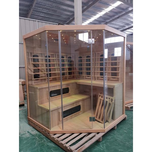 4 Person Infrared Sauna And Steam Combined Room Indoor