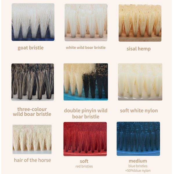 Pintura de pelo lisa rosa curvada Pintura de pelo del jabalí Pintura de onda 360