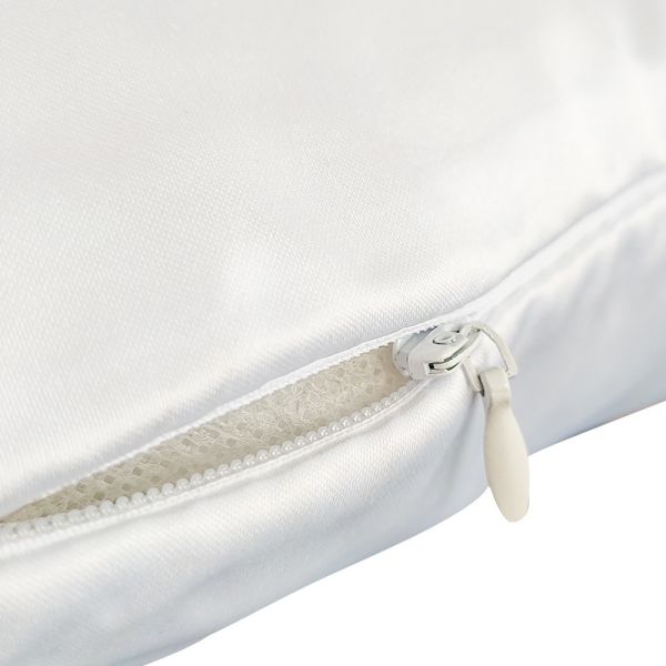 Blank Polyester Pillow Cases For Sublimation Diy Custom Peach Skin Fabric Rectangular Sofa Cushions Home Pillows