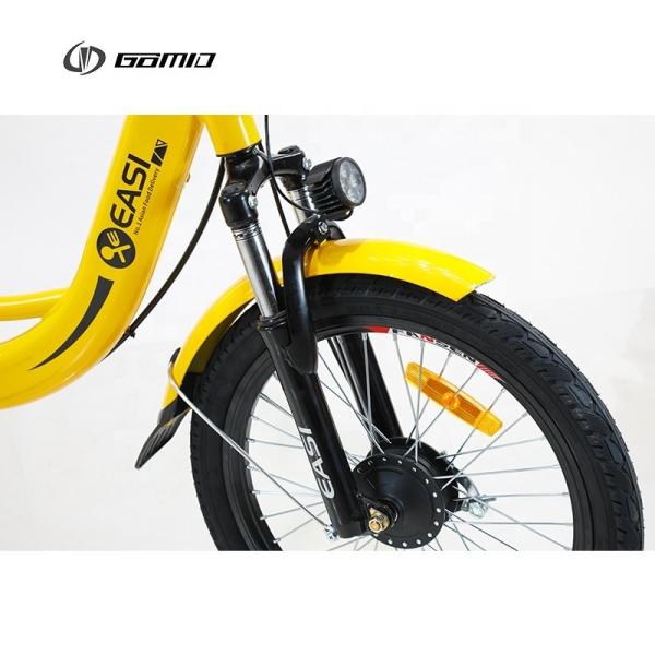 Takeout E Bike High Capacity 400W 20Ah Electric Bicycle With Aluminum Pedal