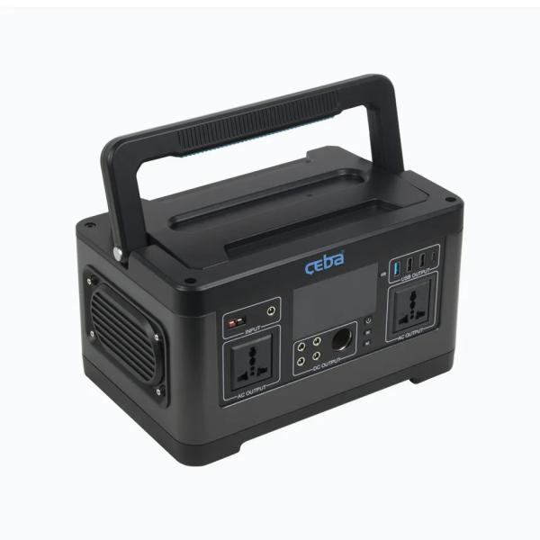 Central elétrica de energias solares de acampamento portátil do gerador 110V 220V 500w das energias solares exteriores