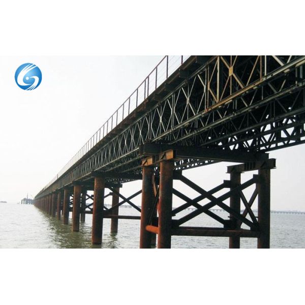 Muti-span bridge,bailey bridge, china bailey bridge distributor,over-hung bailey