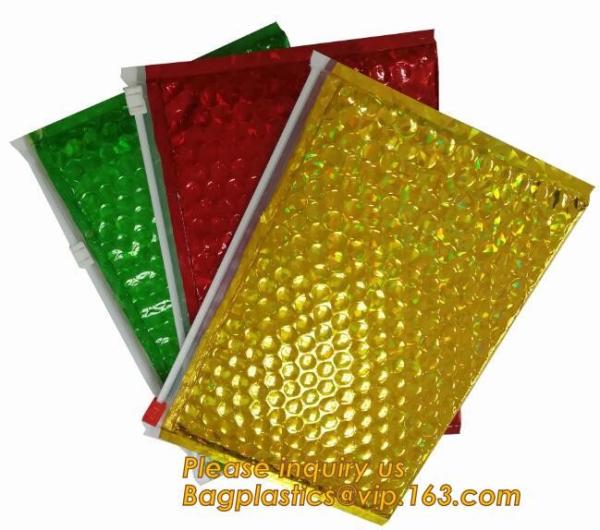 Slider Padded Bags/Colorful k Bubble Bags,Zipper Bubble Bag Postage Packaging Anti-static Packaging Heat Insulatio