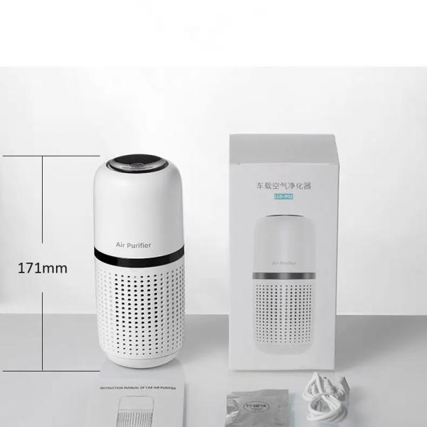 2023 Nova Chegada Purificador de Ares de Carro Inteligente Portátil Máquina de Aromaterapia Filtragem Múltipla Purificador de Ares de Ferro Negativo