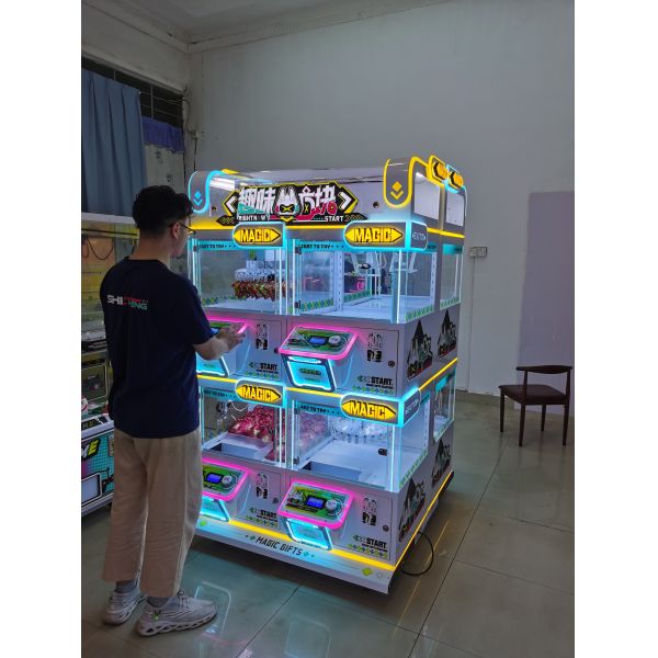 Coin Operated Arcade Plush Toy Catcher Prize Doll Claw Machine Clip Toy Machine