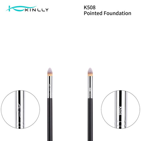 Щетки макияжа Ferrule меди волос ISO9001 нейлона роскошные