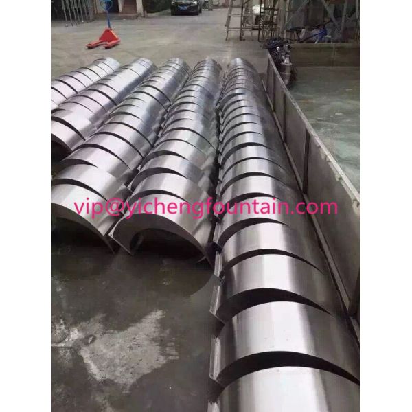 Fully SS Swimming Pool Accessories Waterfall For Massage Human Body Any Sizes