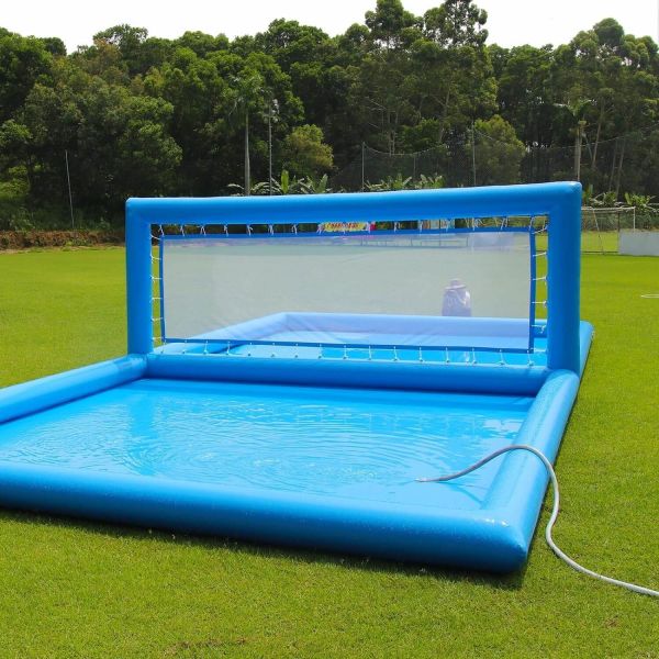 14 Years up Castle Inflatable Sport Field Beach Customized Water Volleyball Court