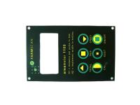 Display LCD touch screen Comutadores de membrana de borracha de silicone com cúpula de metal e aço