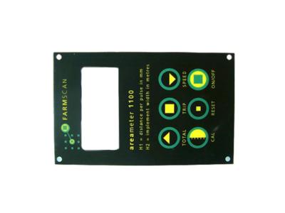 Display LCD touch screen Comutadores de membrana de borracha de silicone com cúpula de metal e aço