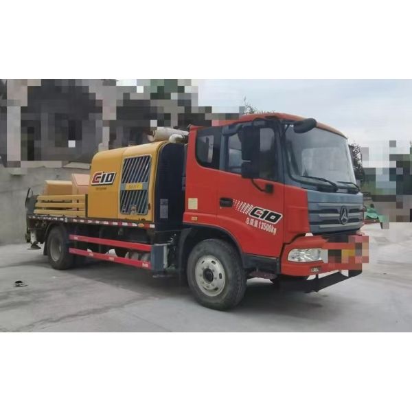 Sany 10023 dual-power vehicle-mounted pump, suitable for multiple scenarios