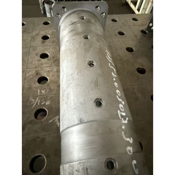Custom Steel Double Acting Cylinder Barrel With Hard Chrome Plated Surface
